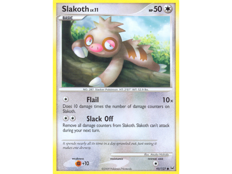Slakoth (Reverse Holo)