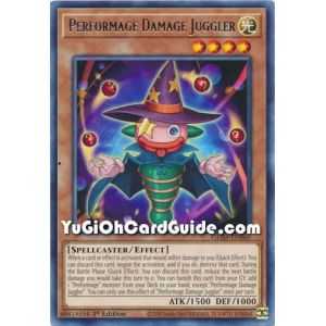 Performage Damage Juggler (Rare) – Genesis Impact | Carta YUGIOH en México