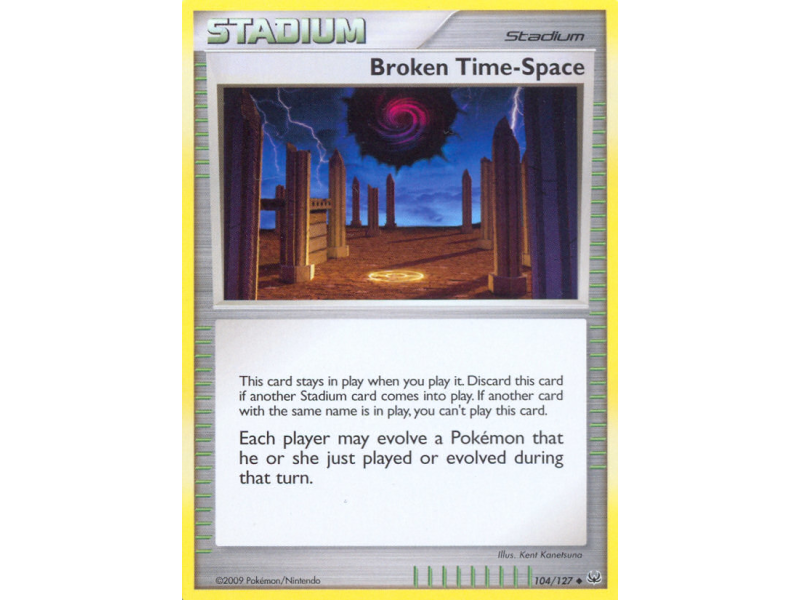 Broken Time-Space
