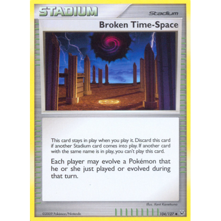 Broken Time-Space (Reverse Holo)