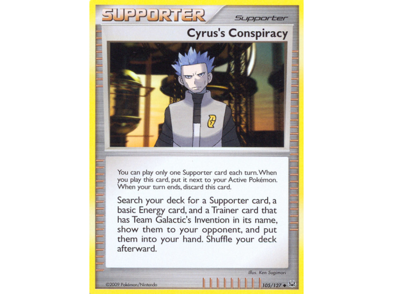 Cyrus's Conspiracy (Reverse Holo)