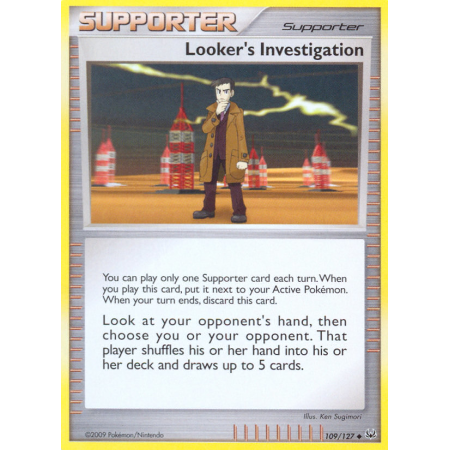 Looker's Investigation (Reverse Holo)