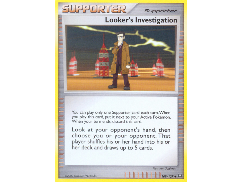 Looker's Investigation (Reverse Holo)