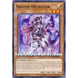 Backup Operator (Rare) – Flames of Destruction | Carta YUGIOH en México