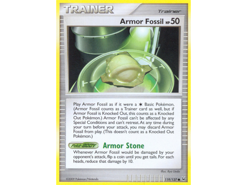 Armor Fossil (Reverse Holo)