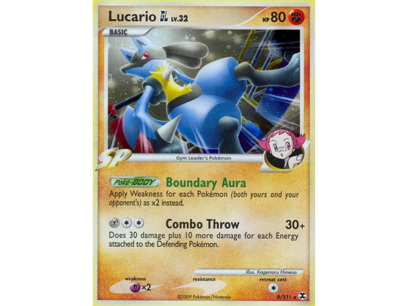 Lucario GL (Reverse Holo)