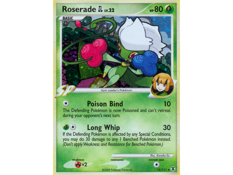 Roserade GL (Reverse Holo)