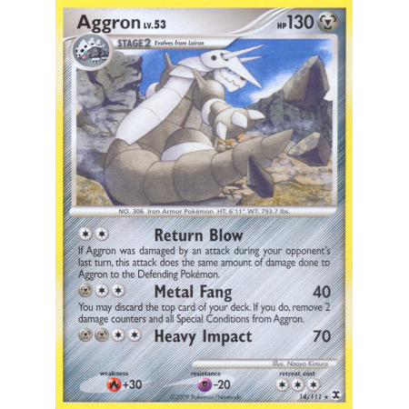 Aggron (Reverse Holo)