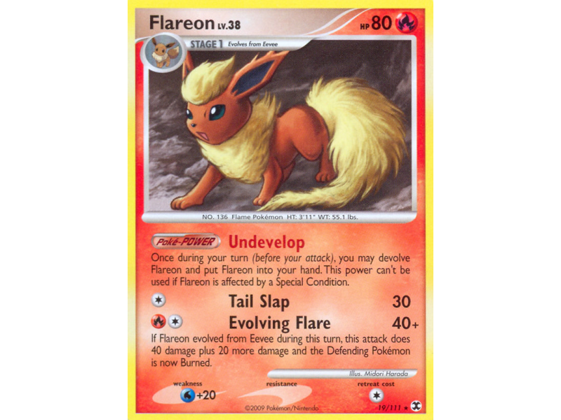 Flareon (Reverse Holo)