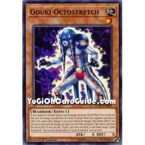 Gouki Octostretch (Common) – Flames of Destruction | Carta YUGIOH en México