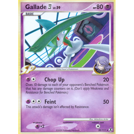 Gallade E4 (Reverse Holo)