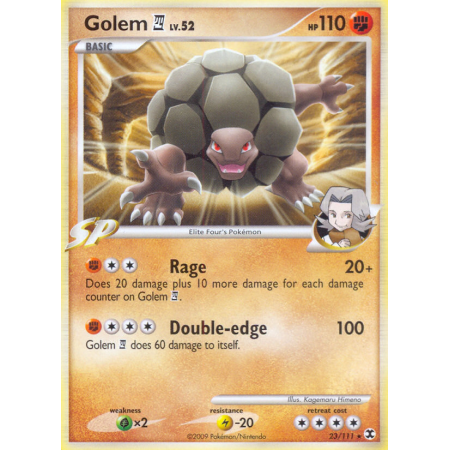Golem E4 (Reverse Holo)