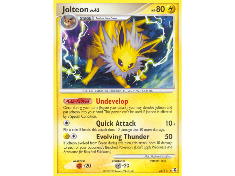 Jolteon (Reverse Holo)