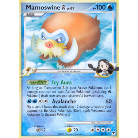Mamoswine GL (Reverse Holo)
