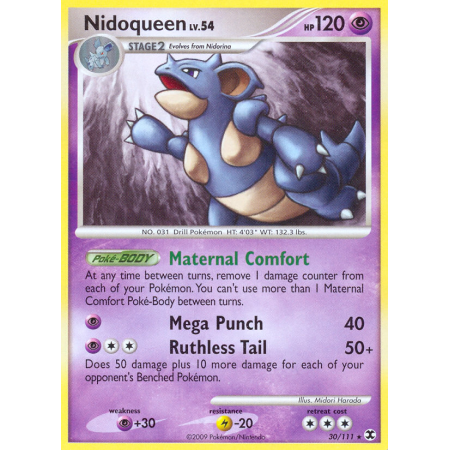 Nidoqueen (Reverse Holo)