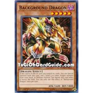 Background Dragon (Common) – Flames of Destruction | Carta YUGIOH en México