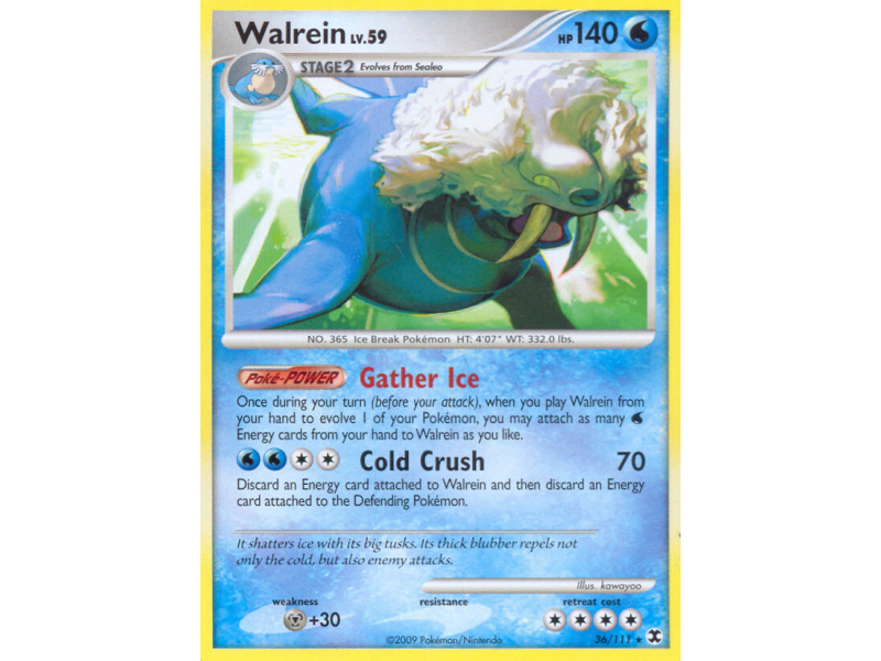 Walrein (Reverse Holo)