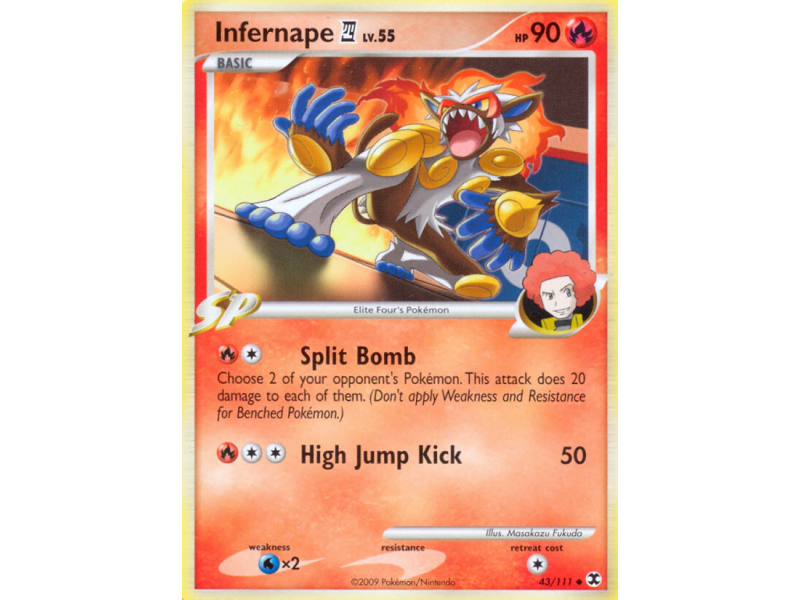 Infernape E4 (Reverse Holo)