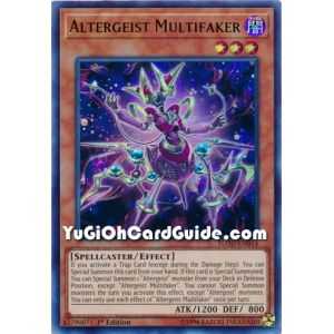 Altergeist Multifaker (Ultra Rare) – Flames of Destruction | Carta YUGIOH en México