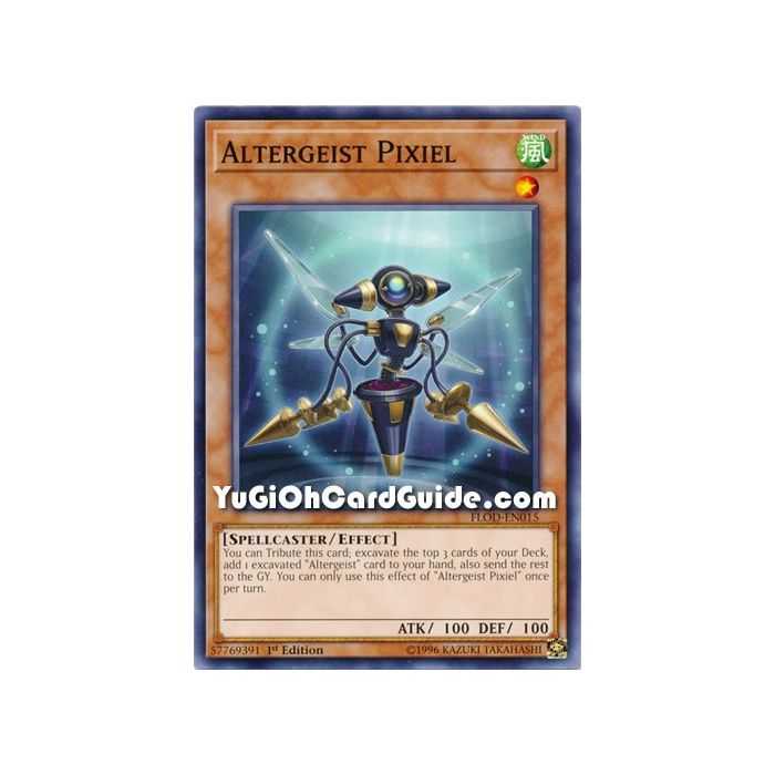 Altergeist Pixiel (Common) – Flames of Destruction | Carta YUGIOH en México