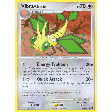 Vibrava (Reverse Holo)