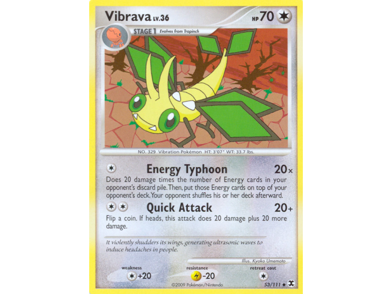 Vibrava (Reverse Holo)