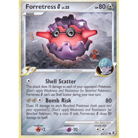 Forretress G (Reverse Holo)