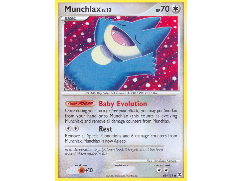 Munchlax (Reverse Holo)