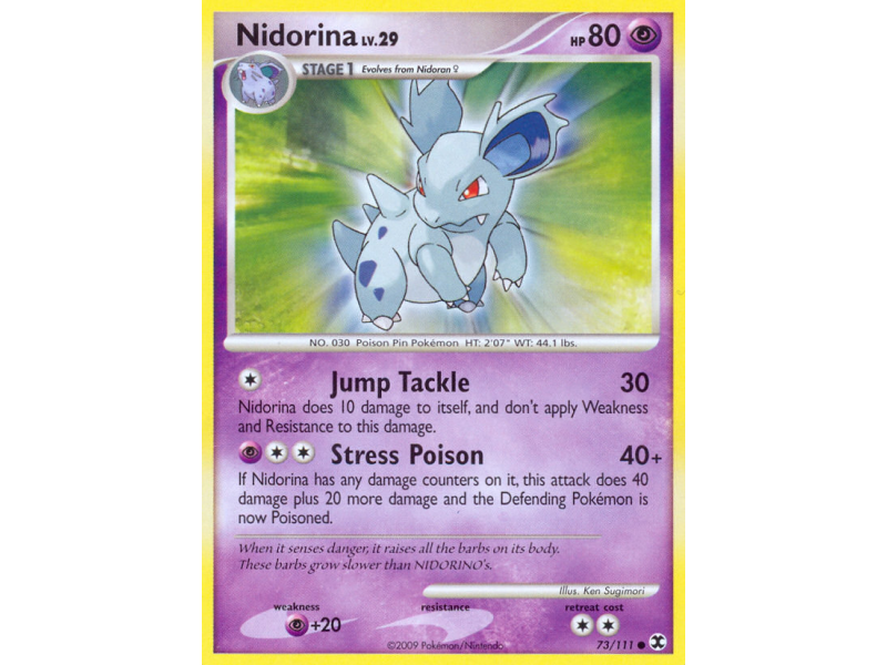 Nidorina (Reverse Holo)
