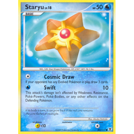 Staryu (Reverse Holo)