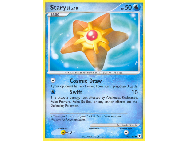 Staryu (Reverse Holo)