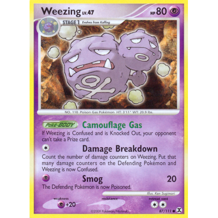 Weezing (Reverse Holo)