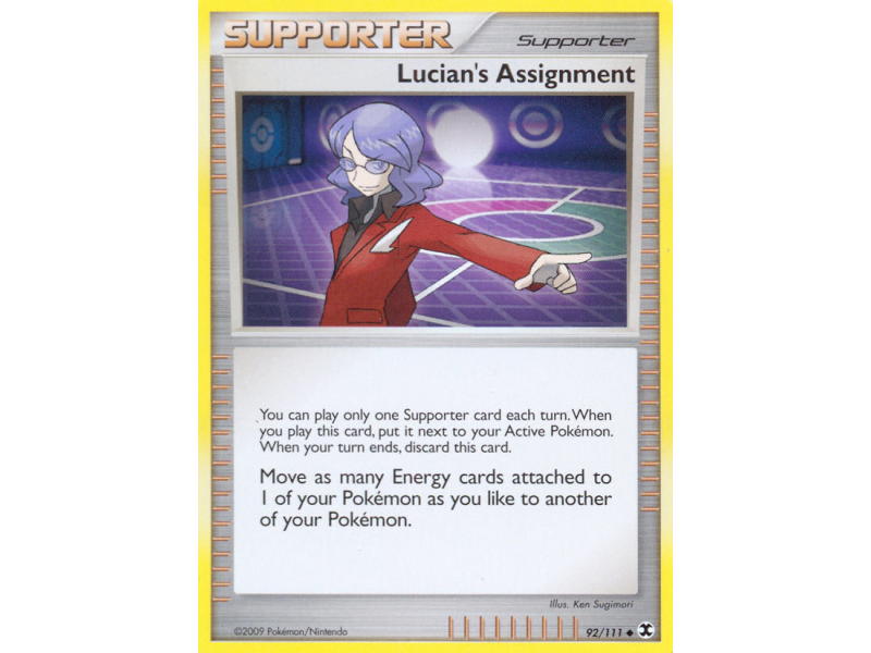 Lucian's Assignment (Reverse Holo)
