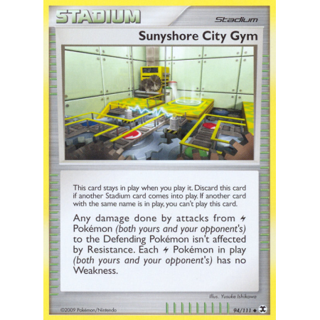 Sunyshore City Gym (Reverse Holo)