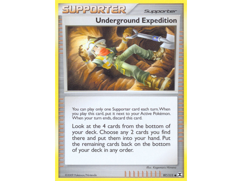 Underground Expedition (Reverse Holo)