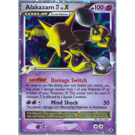 Alakazam E4 LV.X