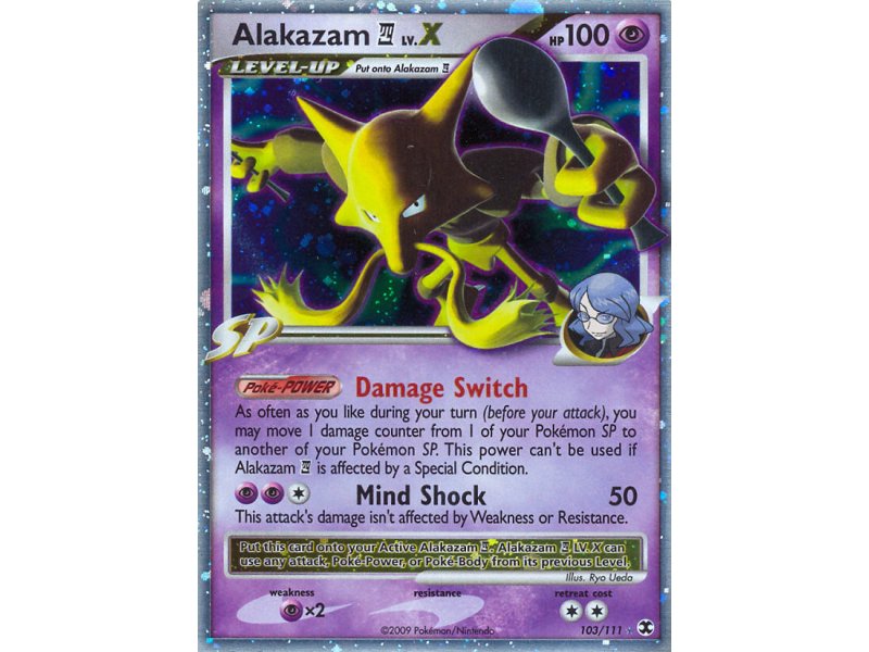 Alakazam E4 LV.X