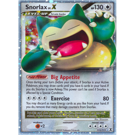 Snorlax LV.X