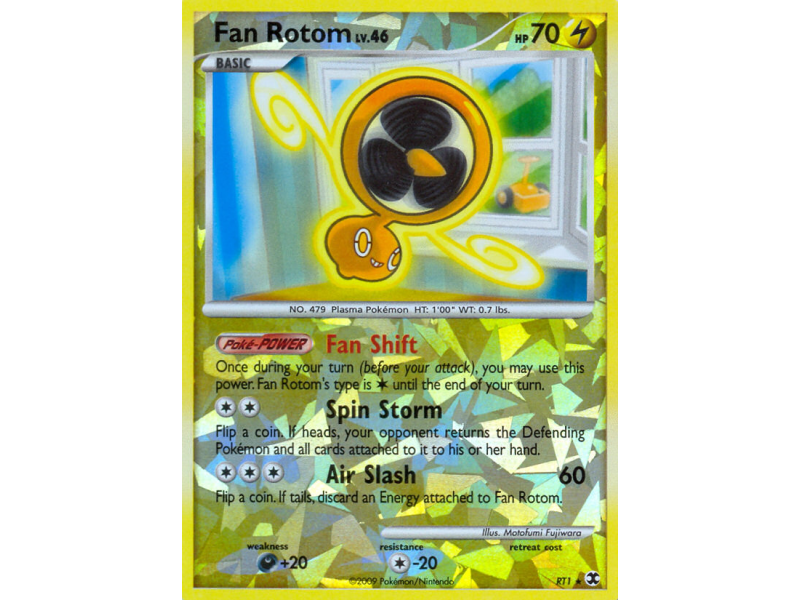 Fan Rotom (Reverse Holo)
