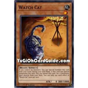 Watch Cat (Common) – Flames of Destruction | Carta YUGIOH en México