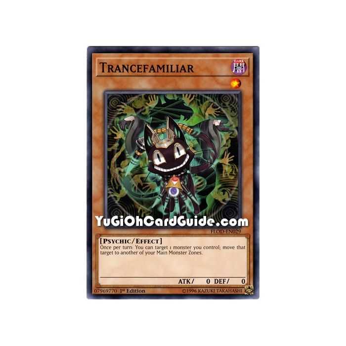 Trancefamiliar (Common) – Flames of Destruction | Carta YUGIOH en México
