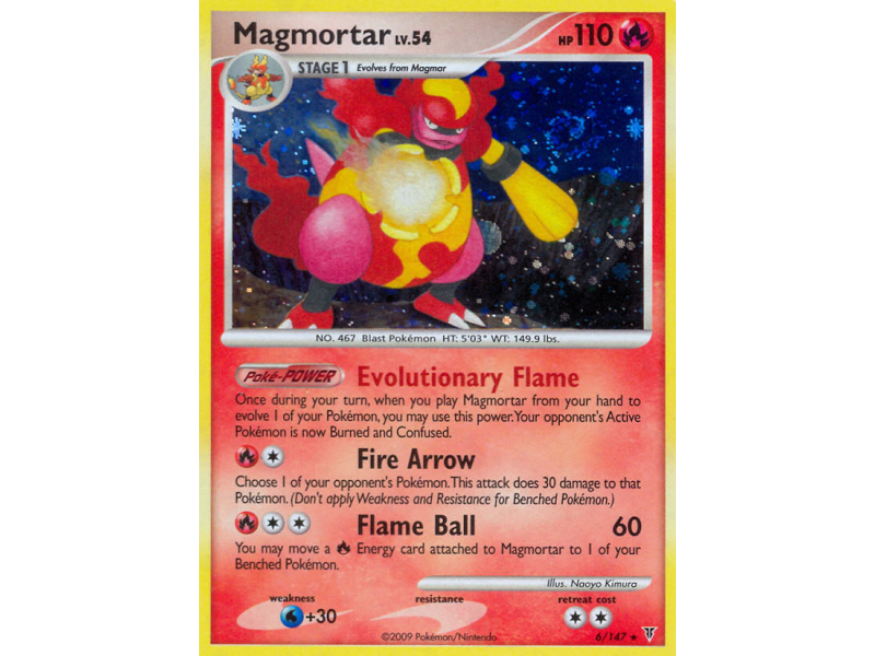 Magmortar (Reverse Holo)