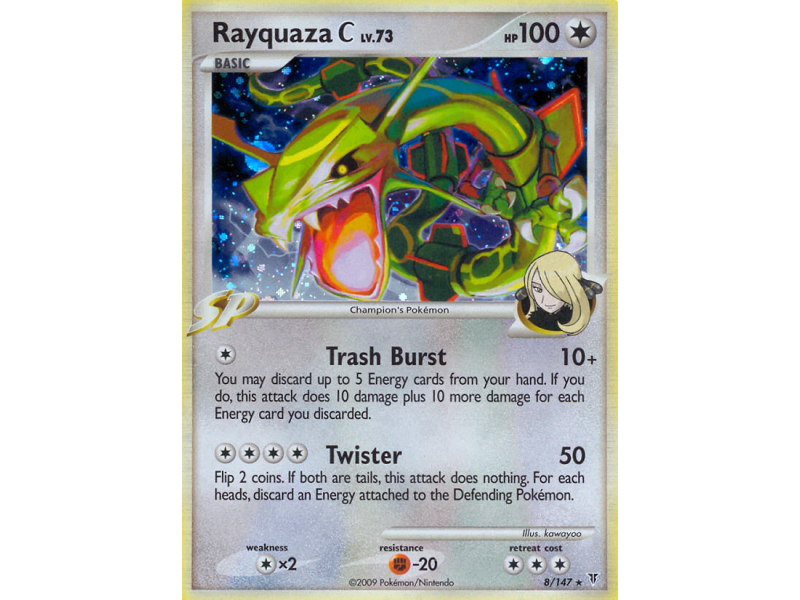 Rayquaza C (Reverse Holo)