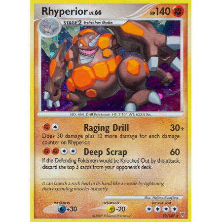 Rhyperior (Reverse Holo)
