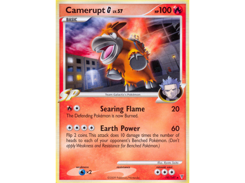 Camerupt G (Reverse Holo)