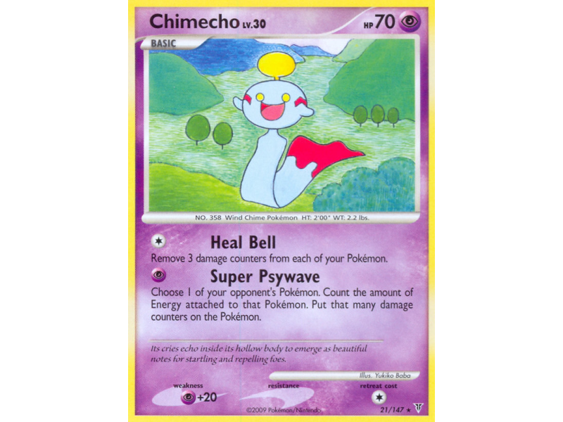 Chimecho (Reverse Holo)