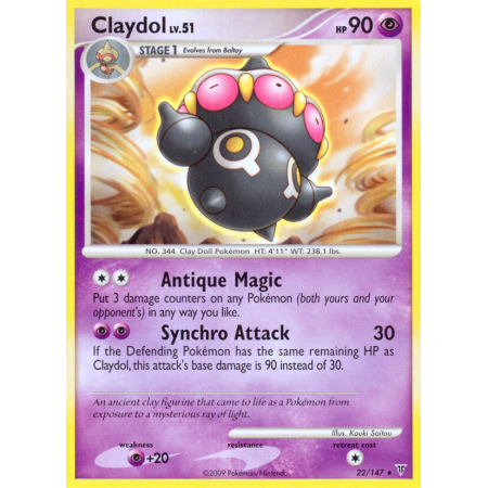 Claydol (Reverse Holo)