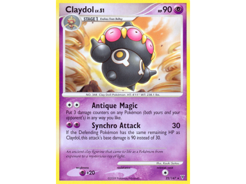 Claydol (Reverse Holo)