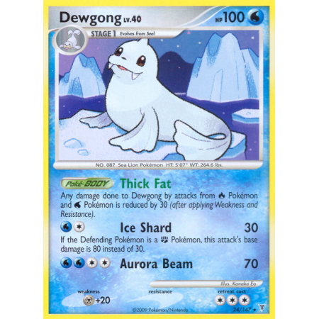 Dewgong (Reverse Holo)