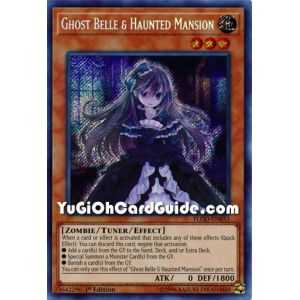 Ghost Belle & Haunted Mansion (Secret Rare) – Flames of Destruction | Carta YUGIOH en México